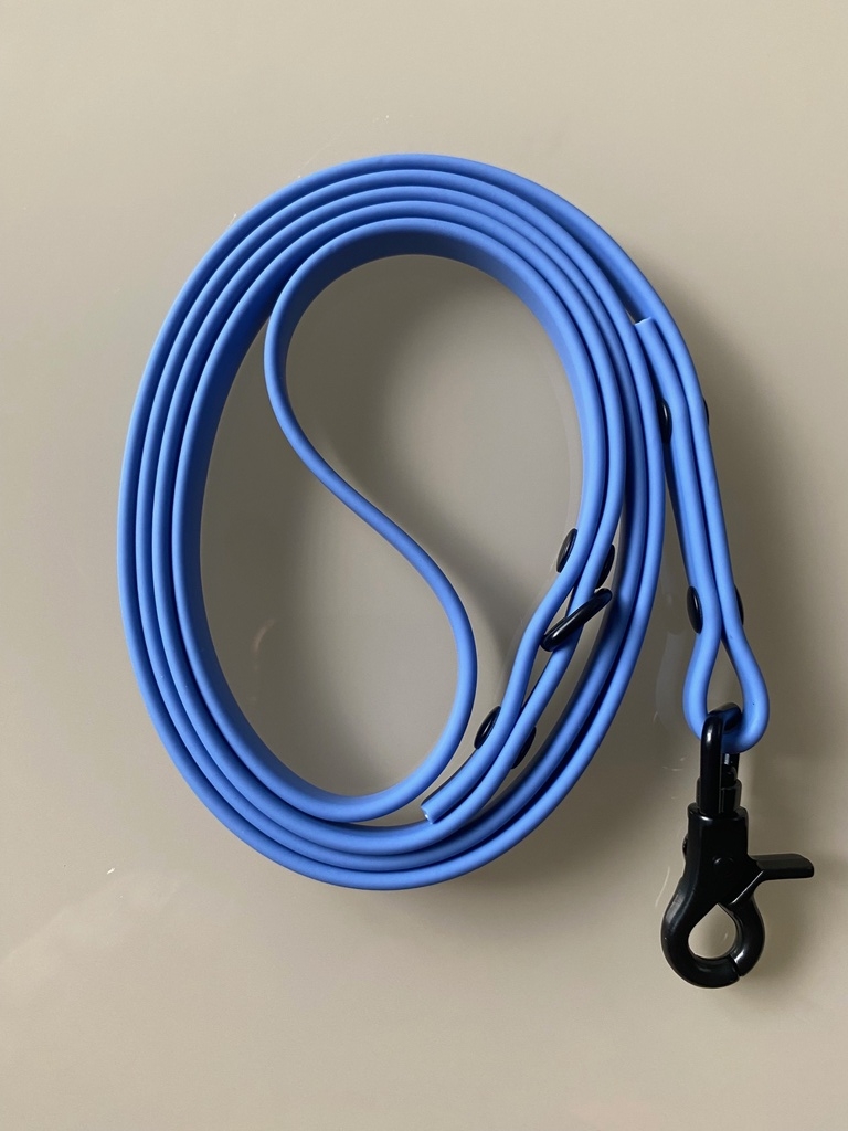 Οδηγός πλακέ PVC φωσφοριζέ ΜΠΛΕ 1,9cm